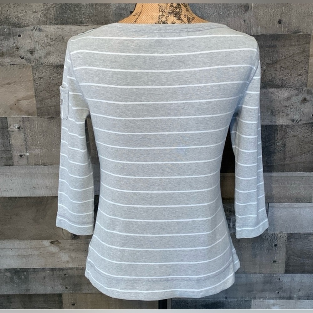 Lauren Ralph Lauren Striped Top - Picture 2 of 16